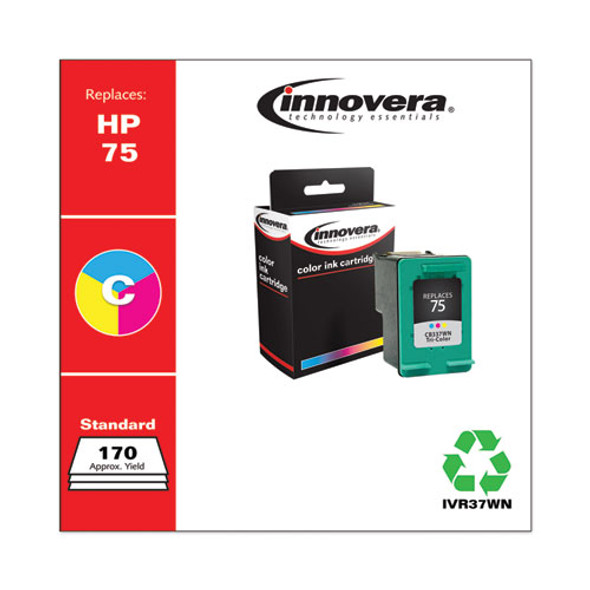 Remanufactured Cb337wn (75) Ink, 170 Page-yield, Tri-color