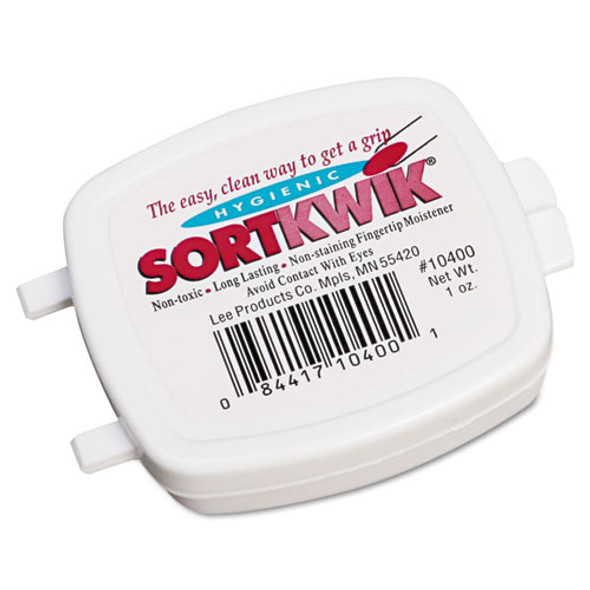 Sortkwik Fingertip Moisteners, 1 Oz, Pink