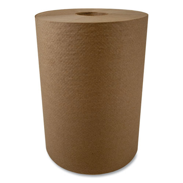 10 Inch Roll Towels, 1-ply, 10" X 800 Ft, Kraft, 6 Rolls/carton