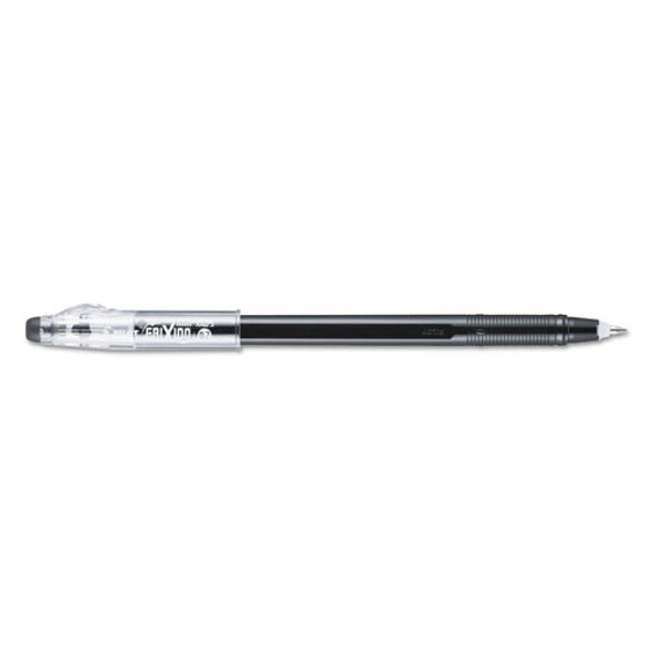 Frixion Colorsticks Erasable Stick Gel Pen, 0.7mm, Black Ink/barrel, Dozen