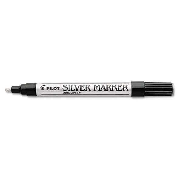 Creative Art & Crafts Marker, Medium Brush Tip, Silver