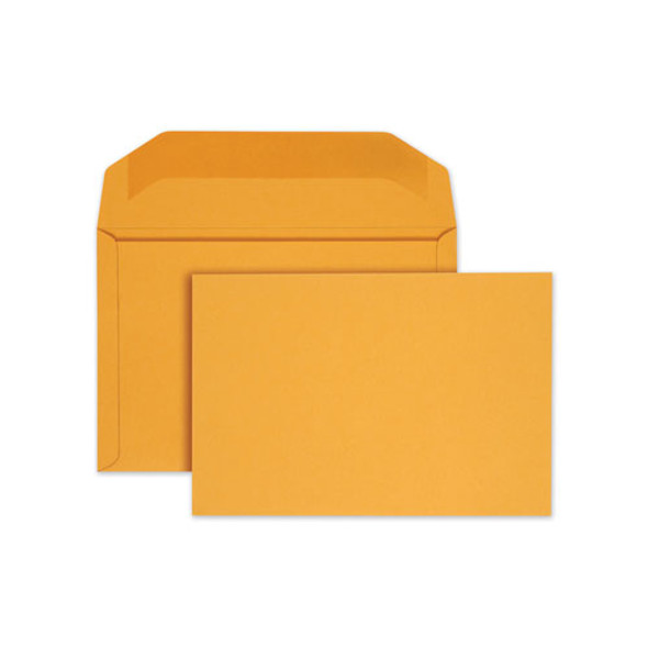 Open-side Booklet Envelope, #15, Hub Flap, Gummed Closure, 10 X 15, Uff, 100/box