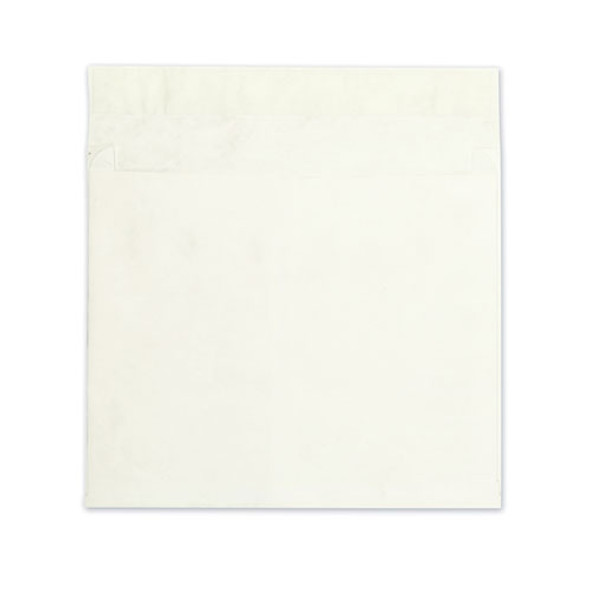 Open Side Expansion Mailers, Dupont Tyvek, #15 1/2, Cheese Blade Flap, Redi-strip Closure, 12 X 16, White, 100/carton