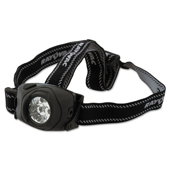 Virtually Indestructible Led Headlight, 3 Aaa Batteries (included), Black
