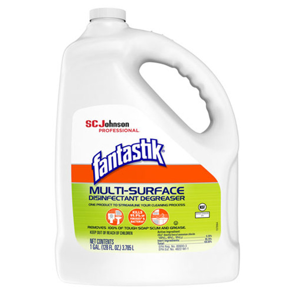 Multi-surface Disinfectant Degreaser, Pleasant Scent, 1 Gallon Bottle