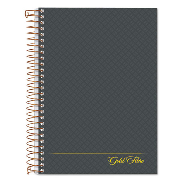 Gold Fibre Personal Notebooks, 1 Subject, Medium/college Rule, Designer Gray Cover, 7 X 5, 100 Sheets