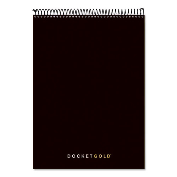 Docket Gold Planner & Project Planner, College, Black, 8.5 X 11.75, 70 Sheets