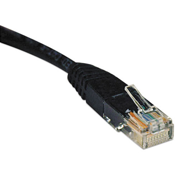 Cat5e 350mhz Molded Patch Cable, Rj45 (m/m), 14 Ft., Black