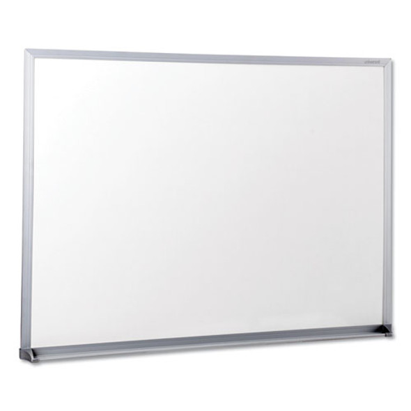 Dry-erase Board, Melamine, 24 X 18, Satin-finished Aluminum Frame