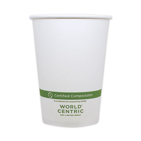 Paper Bowls, 4.4" Dia X 5.8", 32 Oz, White, 500/carton