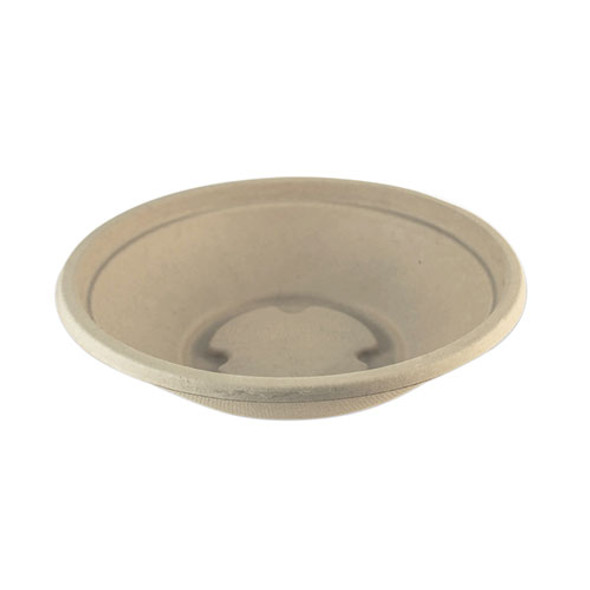 Fiber Bowls, 7.4" Dia X 1.9", 16 Oz, Natural, 500/carton