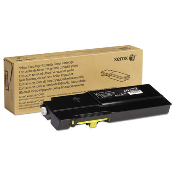 106r03525 Extra High-yield Toner, 8000 Page-yield, Yellow