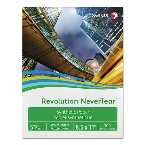 Revolution Nevertear, 5 Mil, 8.5 X 11, Smooth White, 500/ream