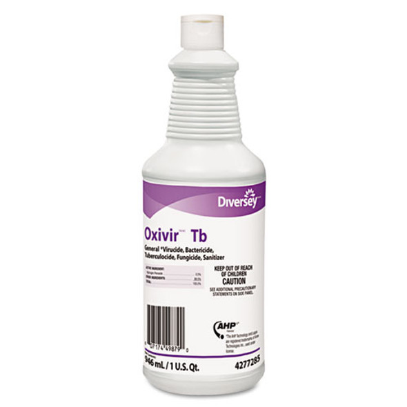 Oxivir Tb One-step Disinfectant Cleaner, 32oz Bottle, 12/carton