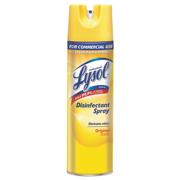 Disinfectant Spray, Original Scent, 19 Oz Aerosol Spray