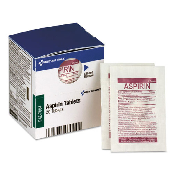 Smartcompliance Aspirin Refill, 2/packet, 10 Packet/box