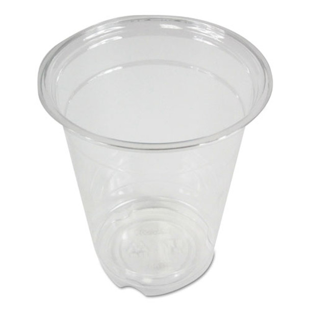 Clear Plastic Cold Cups, 12 Oz, Pet, 20 Cups/sleeve, 50 Sleeves/carton