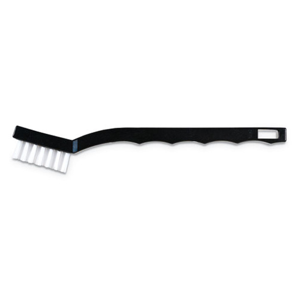 Flo-pac Utility Toothbrush Style Maintenance Brush, Nylon, 7 1/4", Black