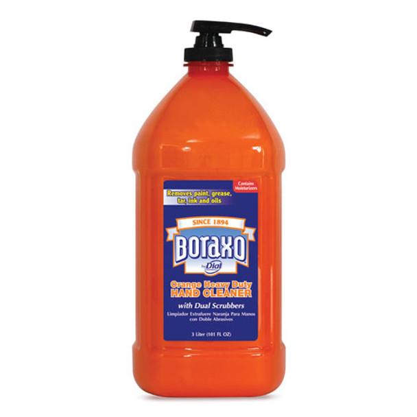 Orange Heavy Duty Hand Cleaner, 3 Liter Pump Bottle, 4/carton