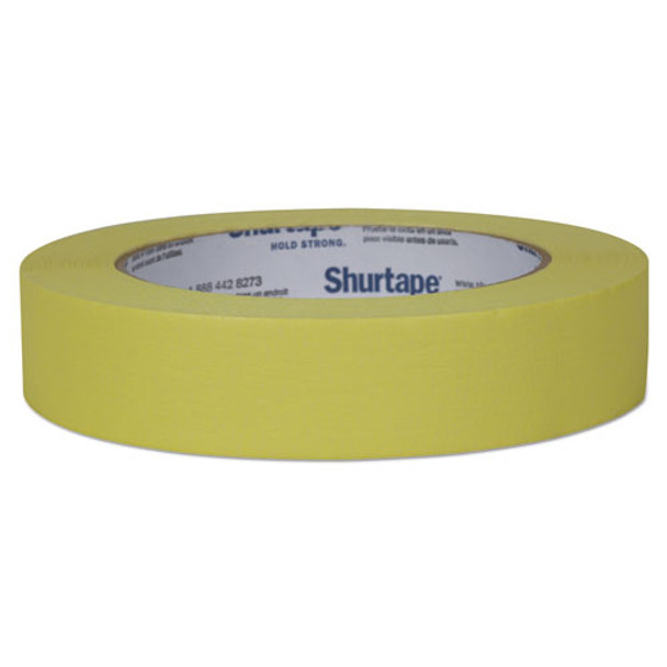 Color Masking Tape, 3" Core, 0.94" X 60 Yds, Yellow