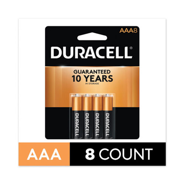 Coppertop Alkaline Aaa Batteries, 8/pack, 40 Pack/carton