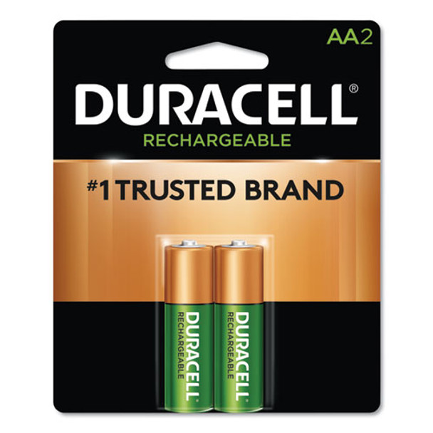 Rechargeable Staycharged Nimh Batteries, Aa, 2/pack