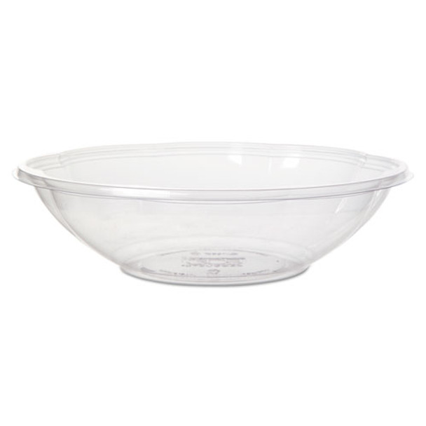 Salad Bowls, 48 Oz, 9.5 X 2.5, Clear, 300/carton