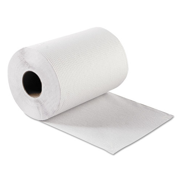 Hardwound Roll Towels, White, 8" X 300 Ft, 12 Rolls/carton