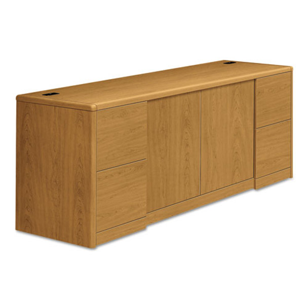 10700 Series Credenza W/doors, 72w X 24d X 29.5h, Harvest