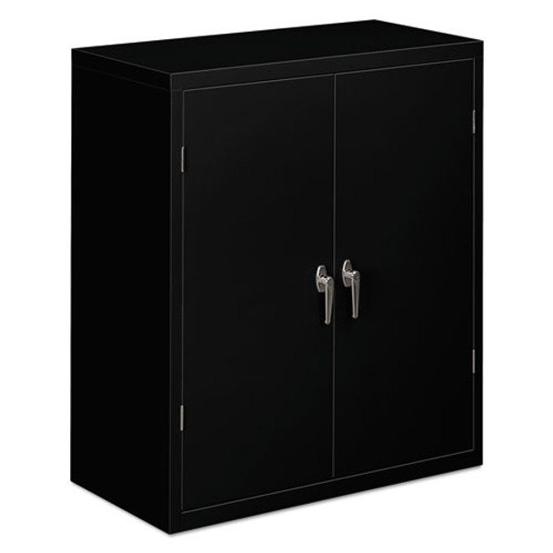 Assembled Storage Cabinet, 36w X 18 1/8d X 41 3/4h, Black