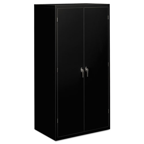 Assembled Storage Cabinet, 36w X 24 1/4d X 71 3/4h, Black