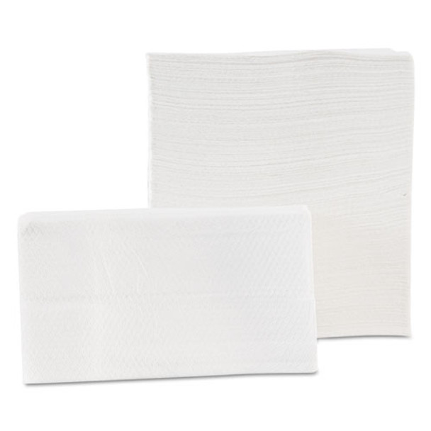 Morsoft Dispenser Napkins, 1-ply, 6 X 13.5, White, 500/pack, 20 Packs/carton