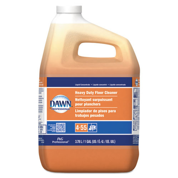 Heavy-duty Floor Cleaner, Neutral Scent, 1gal Bottle, 3/carton