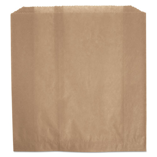 Waxed Napkin Receptacle Liners, 2.75" X 8.5", Brown, 250/carton