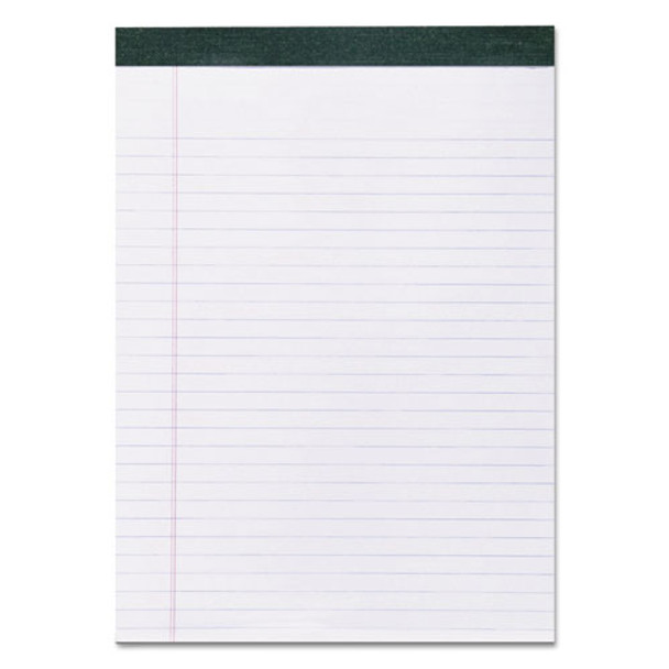 Recycled Legal Pad, Wide/legal Rule, 8.5 X 11, White, 40 Sheets, Dozen