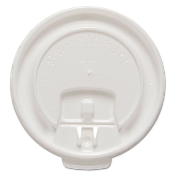 Liftback & Lock Tab Cup Lids For Foam Cups, Fits 8 Oz Trophy Cups, We, 100/pk