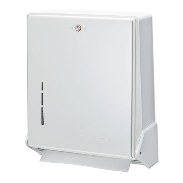 True Fold C-fold/multifold Paper Towel Dispenser, White, 11 5/8 X 5 X 14 1/2