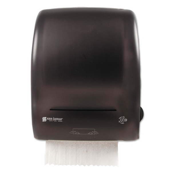 Simplicity Mechanical Roll Towel Dispenser, 15.25" X 13" X 10.25", Black