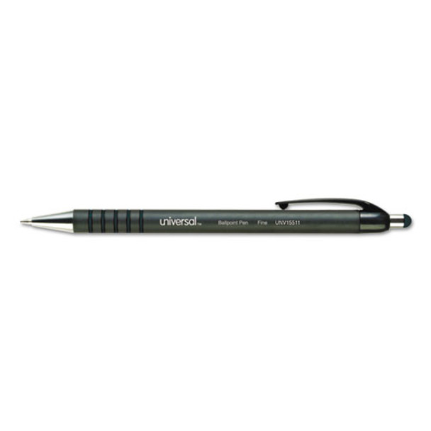 Retractable Ballpoint Pen, Medium 1mm, Blue Ink/barrel, Dozen