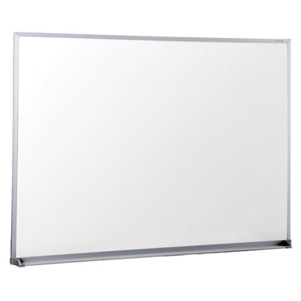 Dry Erase Board, Melamine, 48 X 36, Satin-finished Aluminum Frame