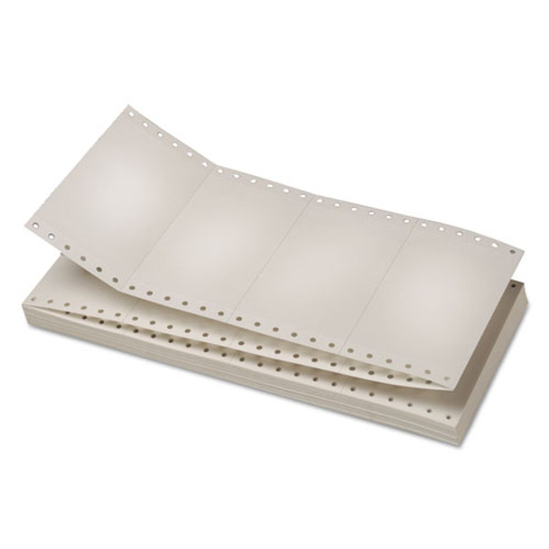 Continuous Unruled Index Cards, 3 X 5, White, 4,000/carton