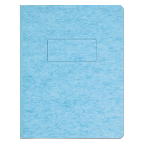 Pressboard Report Cover, Prong Clip, Letter, 3" Capacity, Light Blue - IVSUNV80572