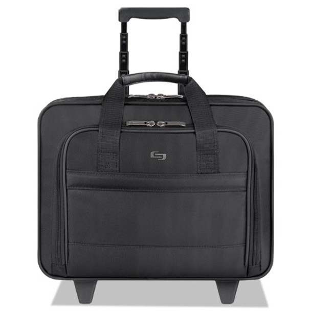 Classic Rolling Case, 15.6", 15 47/50" X 5 9/10" X 12", Black