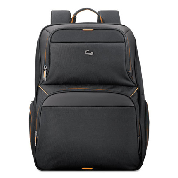 Urban Backpack, 17.3", 12 1/2" X 8 1/2" X 18 1/2", Black