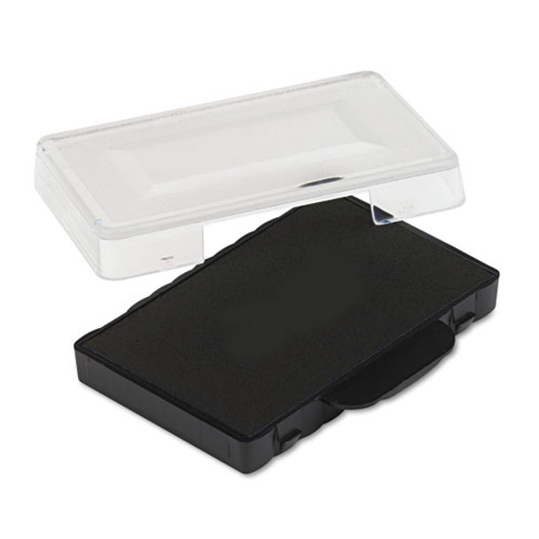 Trodat T5430 Stamp Replacement Ink Pad, 1 X 1 5/8, Black