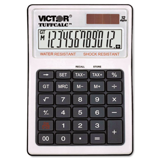 Tuffcalc Desktop Calculator, 12-digit Lcd