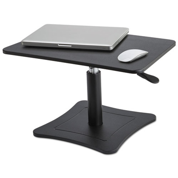 High Rise Adjustable Laptop Stand, 21 X 13 X 12 To 15 3/4, Black