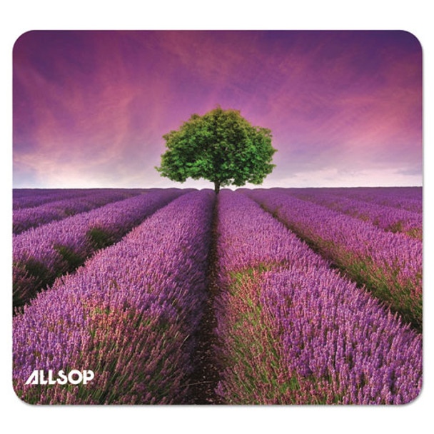 Naturesmart Mouse Pad, Lavender Field Design, 8 1/2 X 8 X 1/10