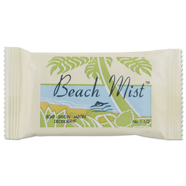 Face And Body Soap, Beach Mist Fragrance, # 1 1/2 Bar, 500/carton