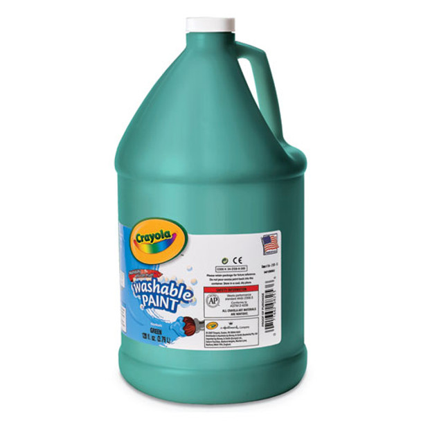 Washable Paint, Green, 1 Gal